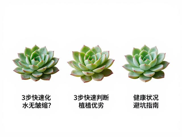 三步快速诊断植株健康状况