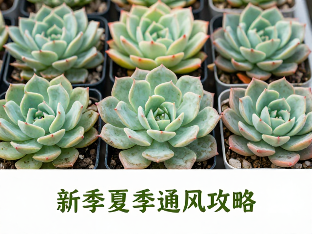 冬美人皮实好养！新手夏季遮阴通风攻略，多肉入门必备