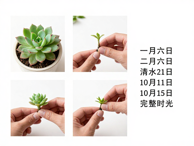 分株后的处理与定植细节