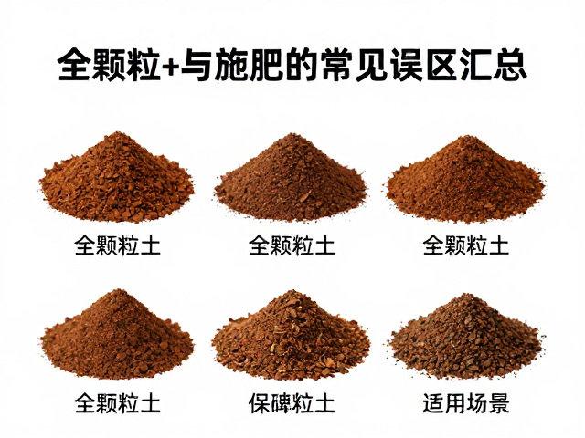 多肉新手必看，全颗粒土与施肥的常见误区汇总