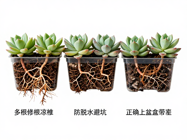上盆后的缓盆与日常管理