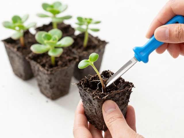 上盆实操:定植与缓苗的标准流程