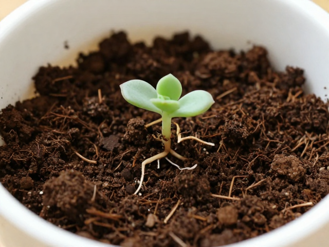 定植操作与土壤填充细节