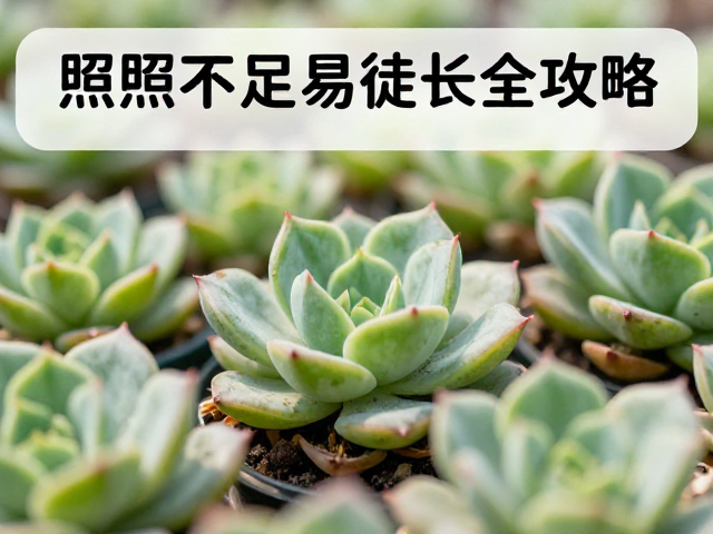 光照管理与防徒长策略