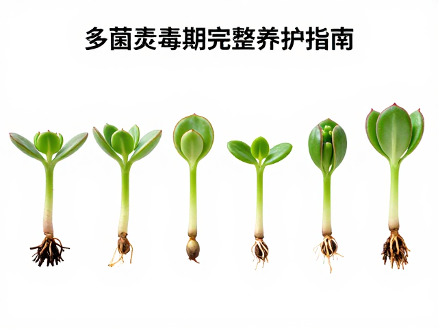 新根萌发与叶肉饱满度的周期性变化