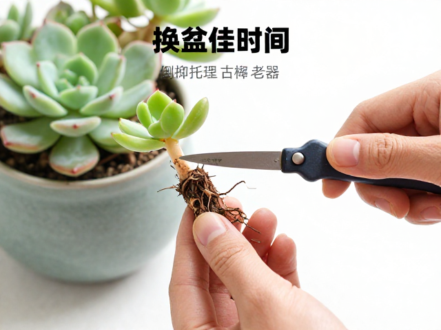 老根修剪与伤口处理细节