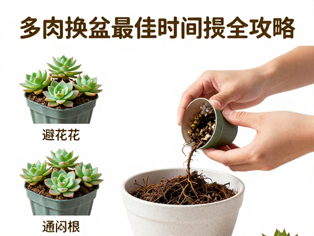 脱盆、修根与上盆的标准操作流程