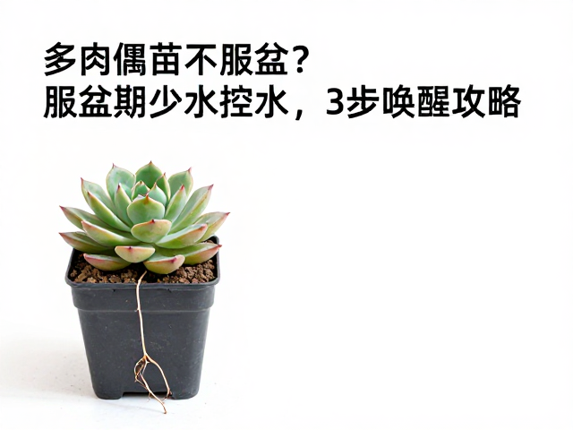 少水控水:模拟干旱环境激发根系活力