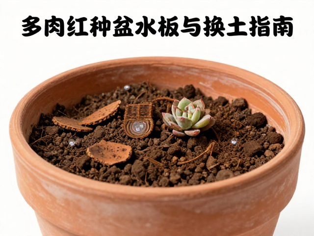 多肉红陶盆土板结怎么办？热门品种专属浇水与换土指南