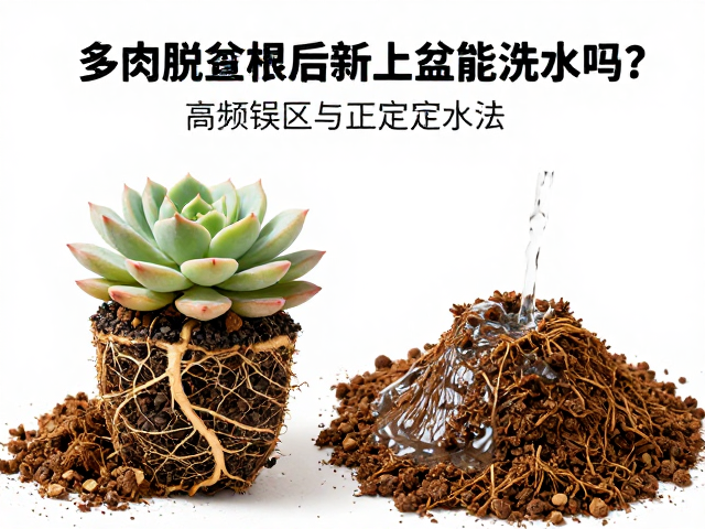 正确定根水法：干土上盆与潮土微润的操作细节