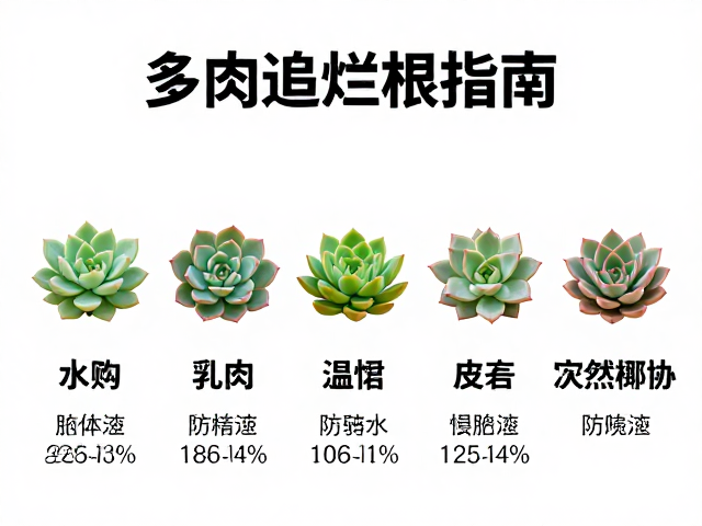 多肉追肥指南，全品类肥料选购与防烂根秘籍