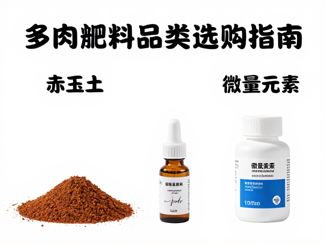 赤玉土与微量元素补充剂的协同搭配策略