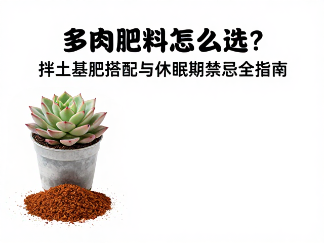休眠期禁忌与季节性施肥法则