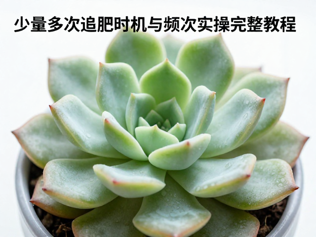 多肉叶片薄怎么办？少量多次追肥时机与频次实操完整教程