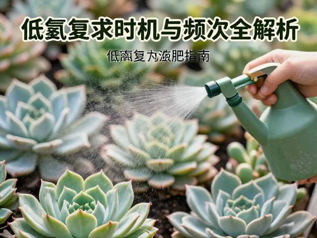 多肉施肥指南，低氮复合肥喷壶喷施时机与频次全解析