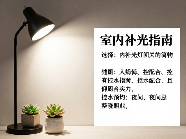 灯具摆放距离与控水协同策略