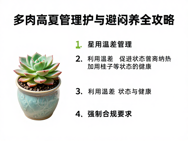 昼夜温差的管理策略：利用温差促进状态与健康