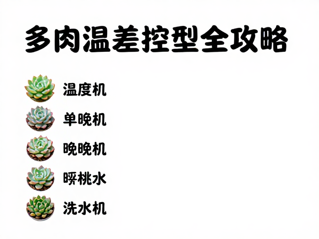 季节性温差调控与浇水策略适配