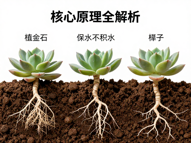 多肉配土底层逻辑，植金石，保水不积水，核心原理全解析