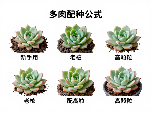 热门品种专属方案:多肉植物中的特殊需求