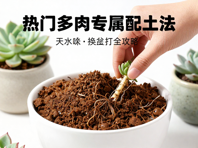 上盆操作与初期养护细节