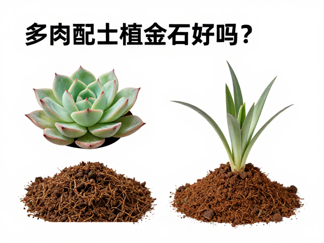 多肉配土用植金石好吗？详解颗粒土防积水优缺点