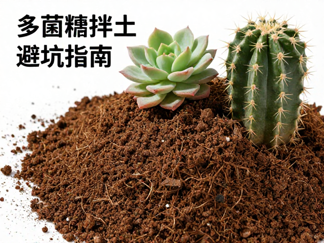 多肉配土详解，仙人掌高颗粒低肥配方，多菌灵拌土避坑指南