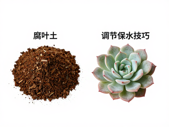 多肉配土详解，腐叶土优缺点与调节保水技巧