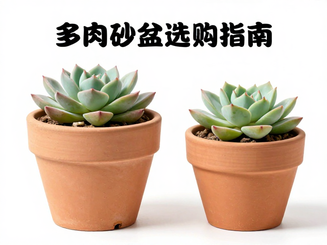 多肉紫砂盆选购指南，关注盆壁厚度与尺寸材质搭配