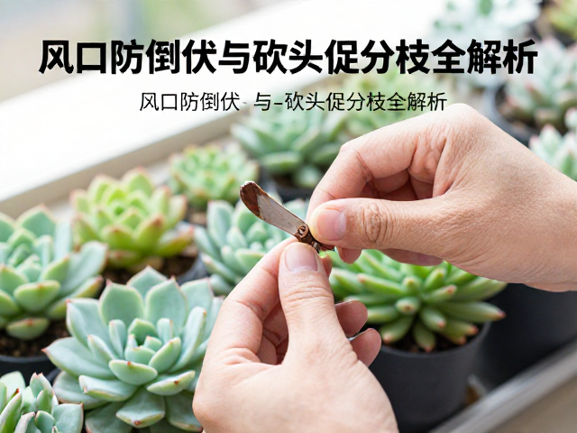 砍头促分枝的操作规范与伤口处理