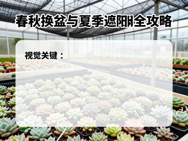 换盆后的服盆期管理与水分控制