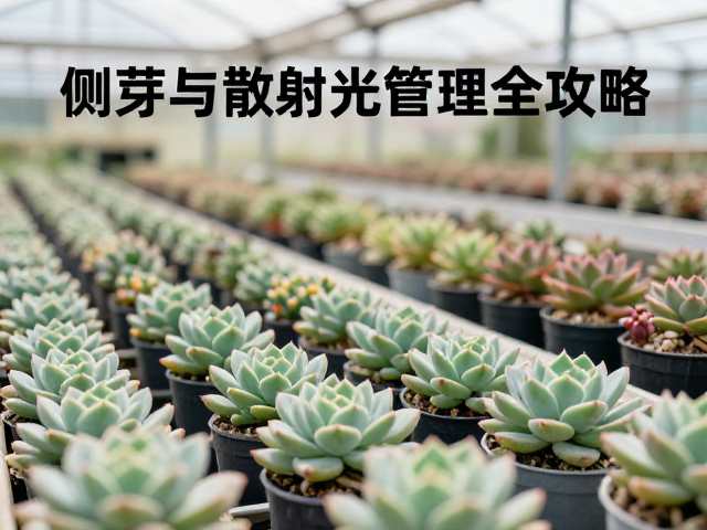 露养大棚多肉养护，侧芽繁殖与散射光管理全攻略
