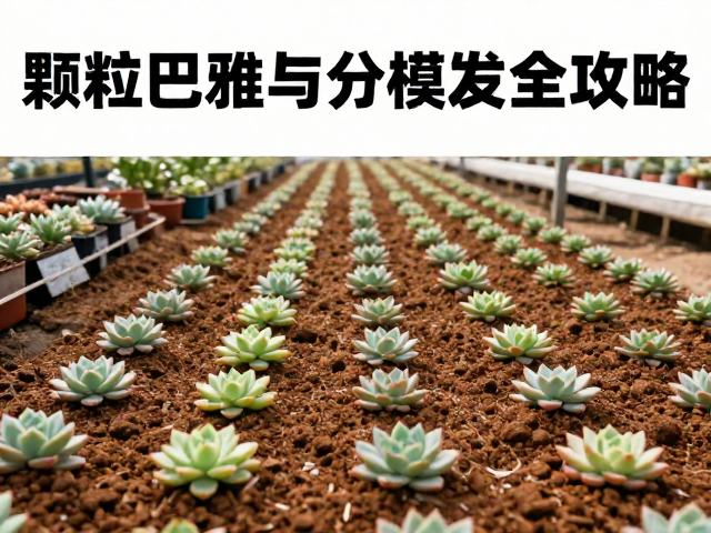 露养大棚多肉养护，颗粒土配土与分株繁殖全攻略