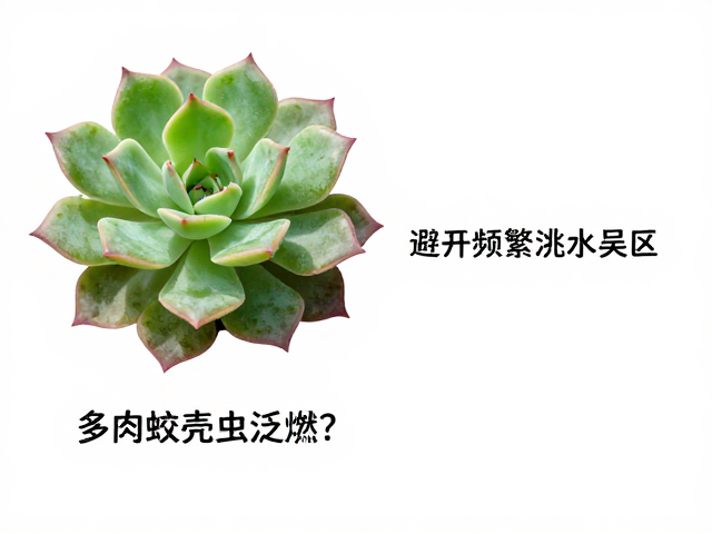 多肉蚧壳虫泛滥？避开频繁浇水误区，适配场景养护方案详解