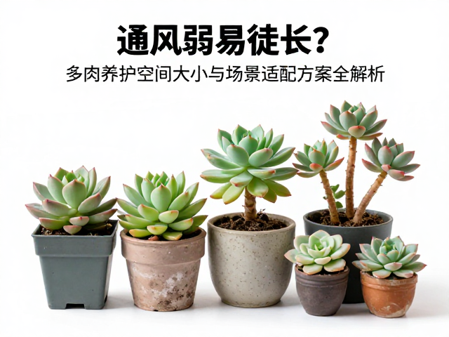 通风弱易徒长？多肉养护空间大小与场景适配方案全解析