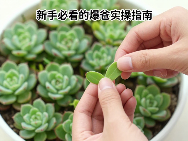 取叶技巧与叶片处理
