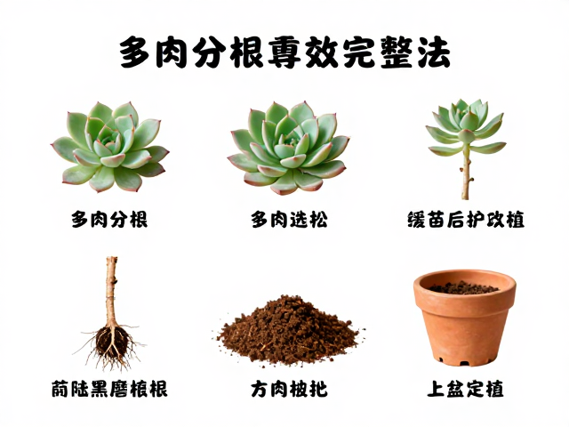 配土选择与上盆定植的标准流程