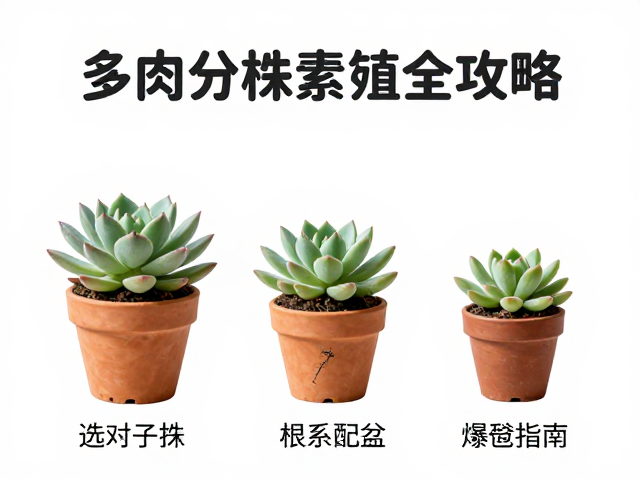 子株处理与根系修剪的关键细节