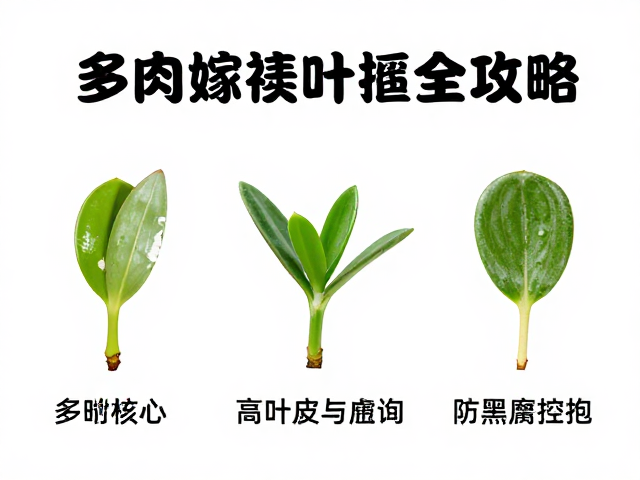 叶插繁殖的选叶与环境控制
