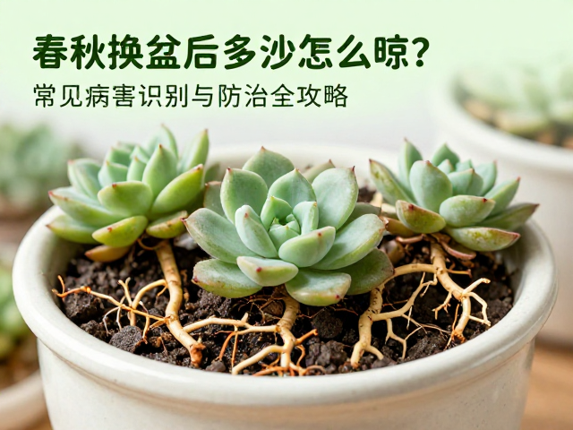 春秋换盆后多肉怎么晾？常见病害识别与防治全攻略