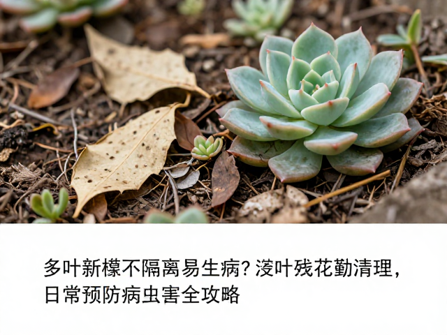 清理腐叶:切断病虫害的传播温床