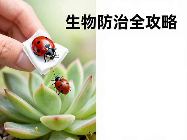 生态平衡：瓢虫与蚜虫的自然捕食关系