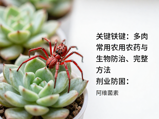 生物防治在多肉养护中的应用逻辑