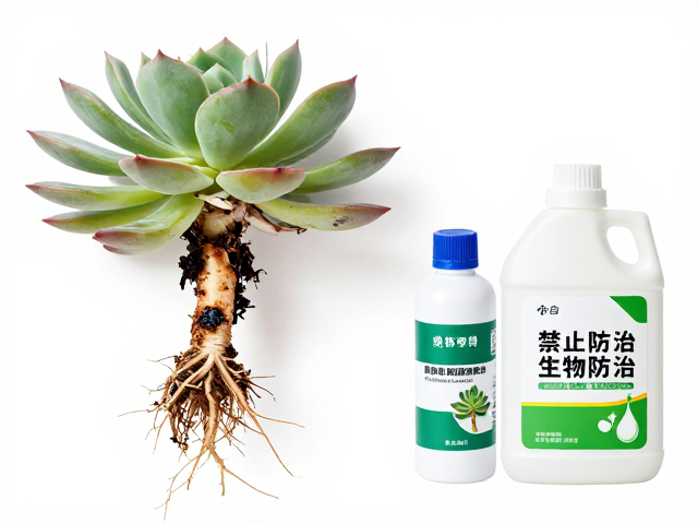 多肉黑腐后切除病部，根部灌根，常用农药与生物防治完整方法