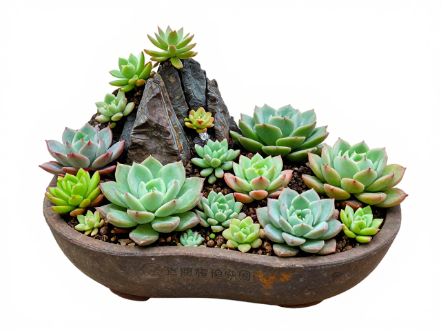 异形盆器种植结构与层次构建