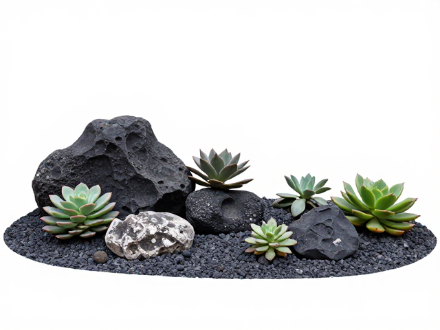 火山石与造景石搭配技巧