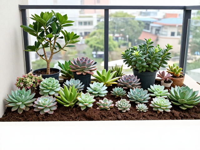 多肉庭院造景方案：布局设计与植物搭配