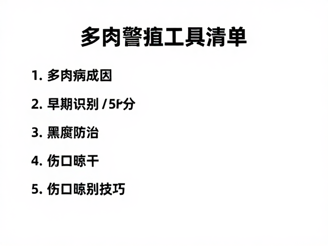 黑腐病成因与早期识别