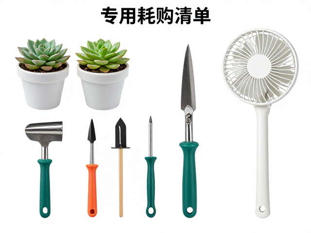 多肉换盆分株必备，专用工具耗材清单与通风风扇选购指南