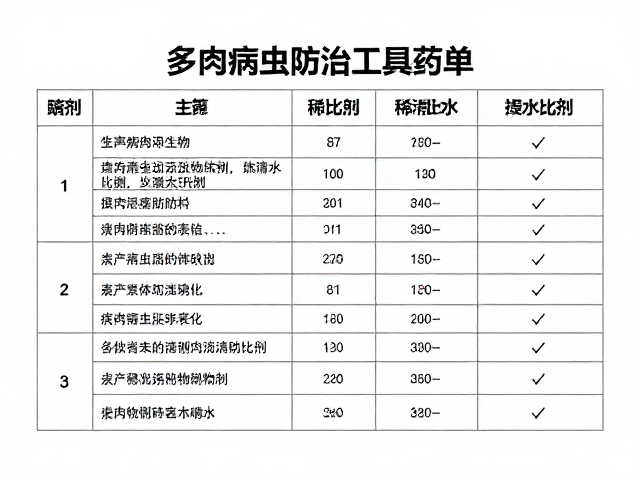 科学稀释比例与配液逻辑